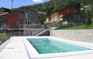 Immobilien Comer See Pianello del Lario mit Schwimmbad