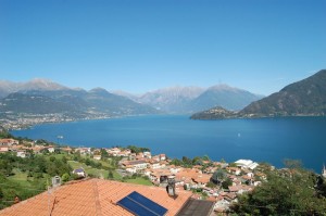 Immobilien Comer See Pianello del Lario Residenz mit Terrassen und Seeblick