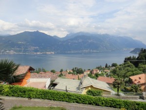 Immobilien Comer See Menaggio mit Garten und Seeblick