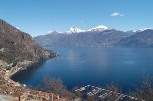 Immobilien Comer See Menaggio mit Schwimmbad und Seeblick