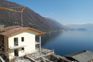 Immobilien Comer See Argegno mit Schwimmbad und Seeblick