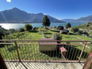 Immobilien Comer See Vercana Wohnung mit Seeblick