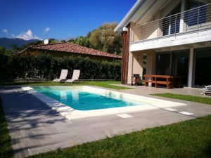 Immobilien Comer See Colico Villa mit Schwimmbad